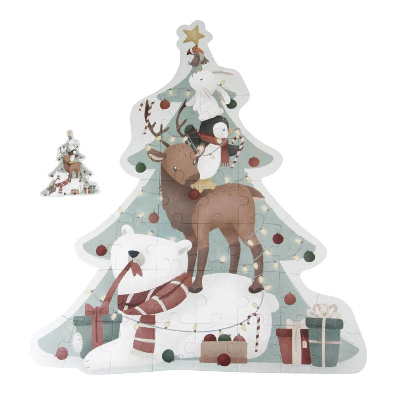 Little Dutch Kerstpuzzel XL Rendier