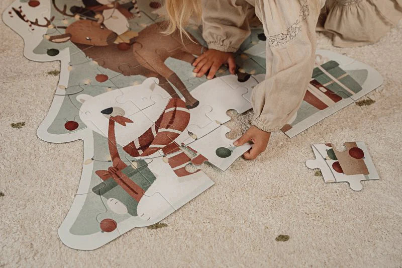 Little Dutch Kerstpuzzel XL Rendier