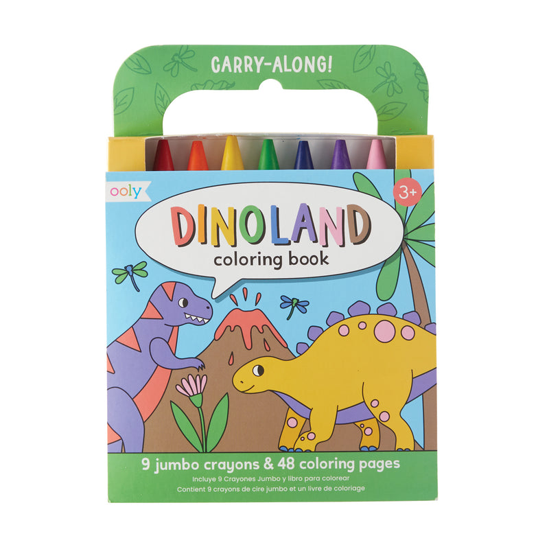OOLY Carry Along Kleurboek DInoland