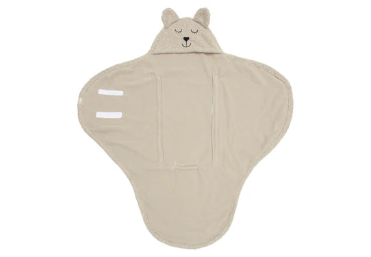 Jollein Wikkeldeken Bear Boucle Olive Green