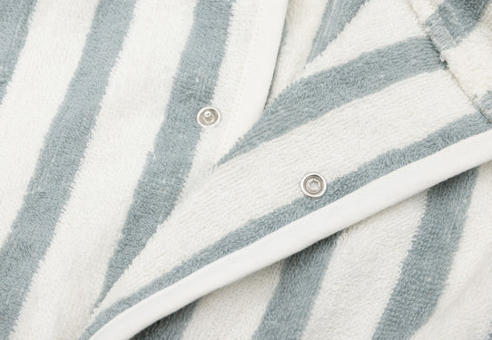 Jollein Badjas Stripe Terry Sea Green