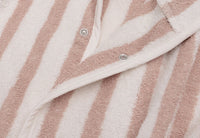 Jollein Badjas Stripe Terry Wild Rose