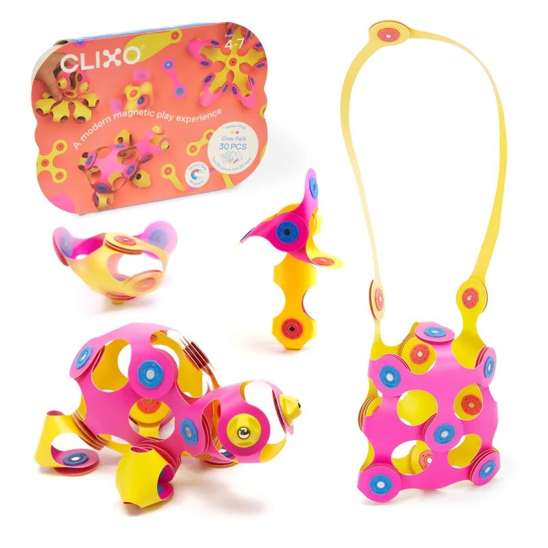 Clixo Crew Pack Pink Yellow