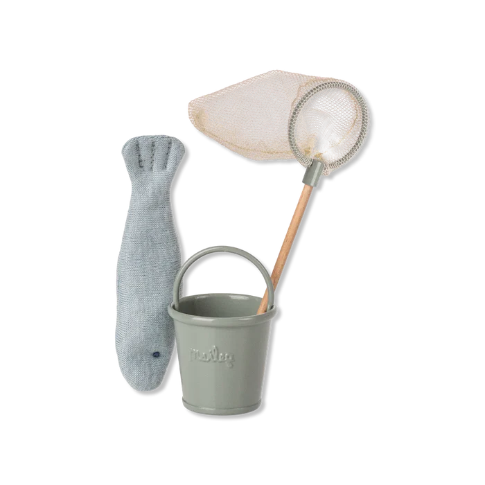 Maileg Fishing Set, Mouse