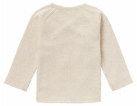 Noppies Shirt Overslag Nanyuki LS Rib Oatmeal Melange