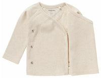 Noppies Shirt Overslag Nanyuki LS Rib Oatmeal Melange