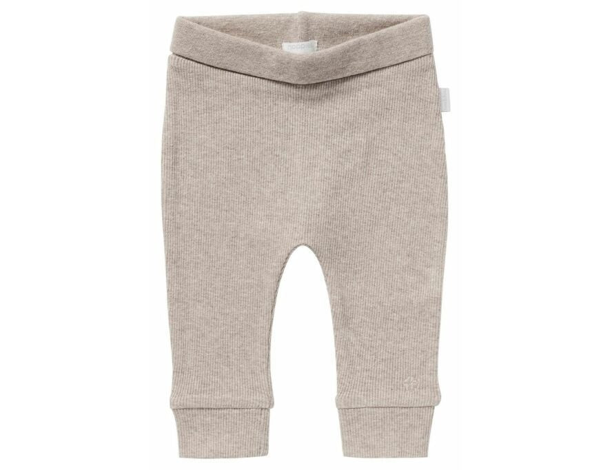 Noppies Broekje Naura Rib Taupe Melange