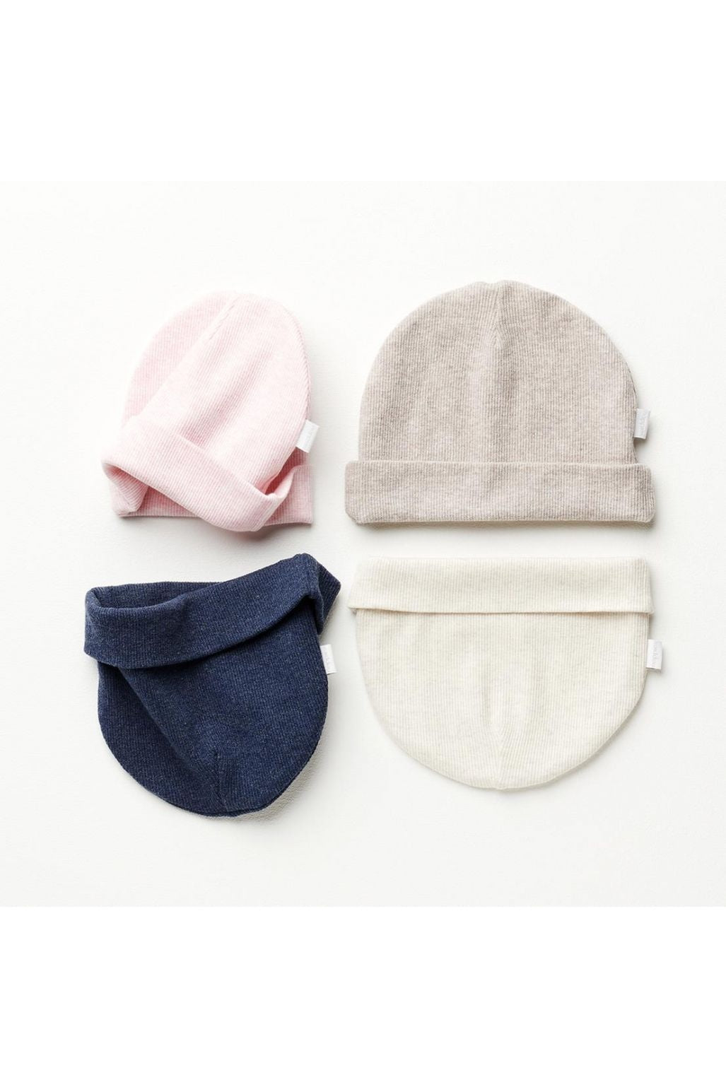 Noppies Mutsje Nevel Rib Taupe Melange