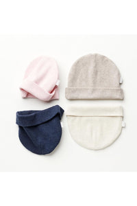 Noppies Mutsje Nevel Rib Taupe Melange