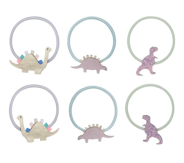 Mimi & Lula Elastiekjes Dino 6 stuks