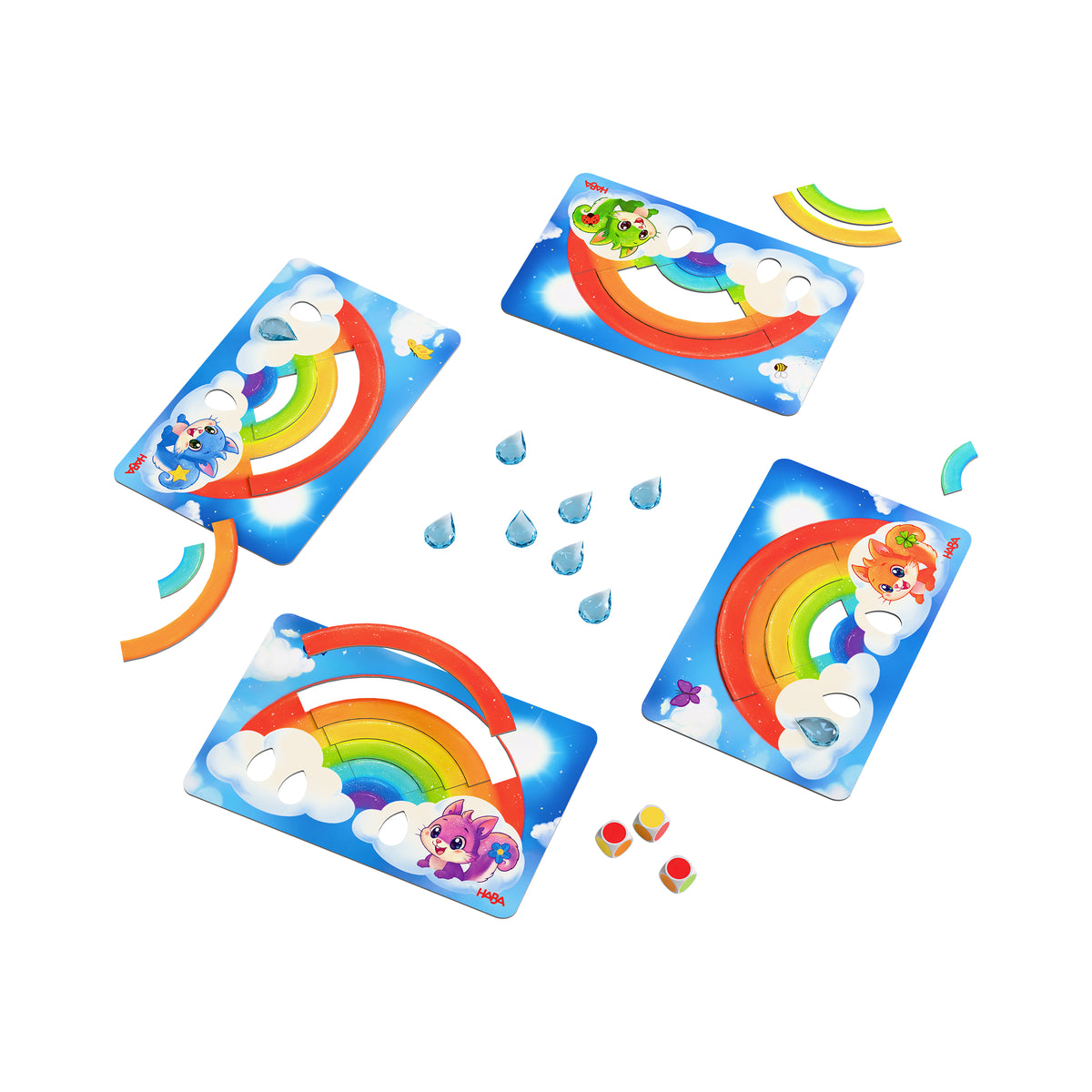 Dobbelspel Happy Rainbow