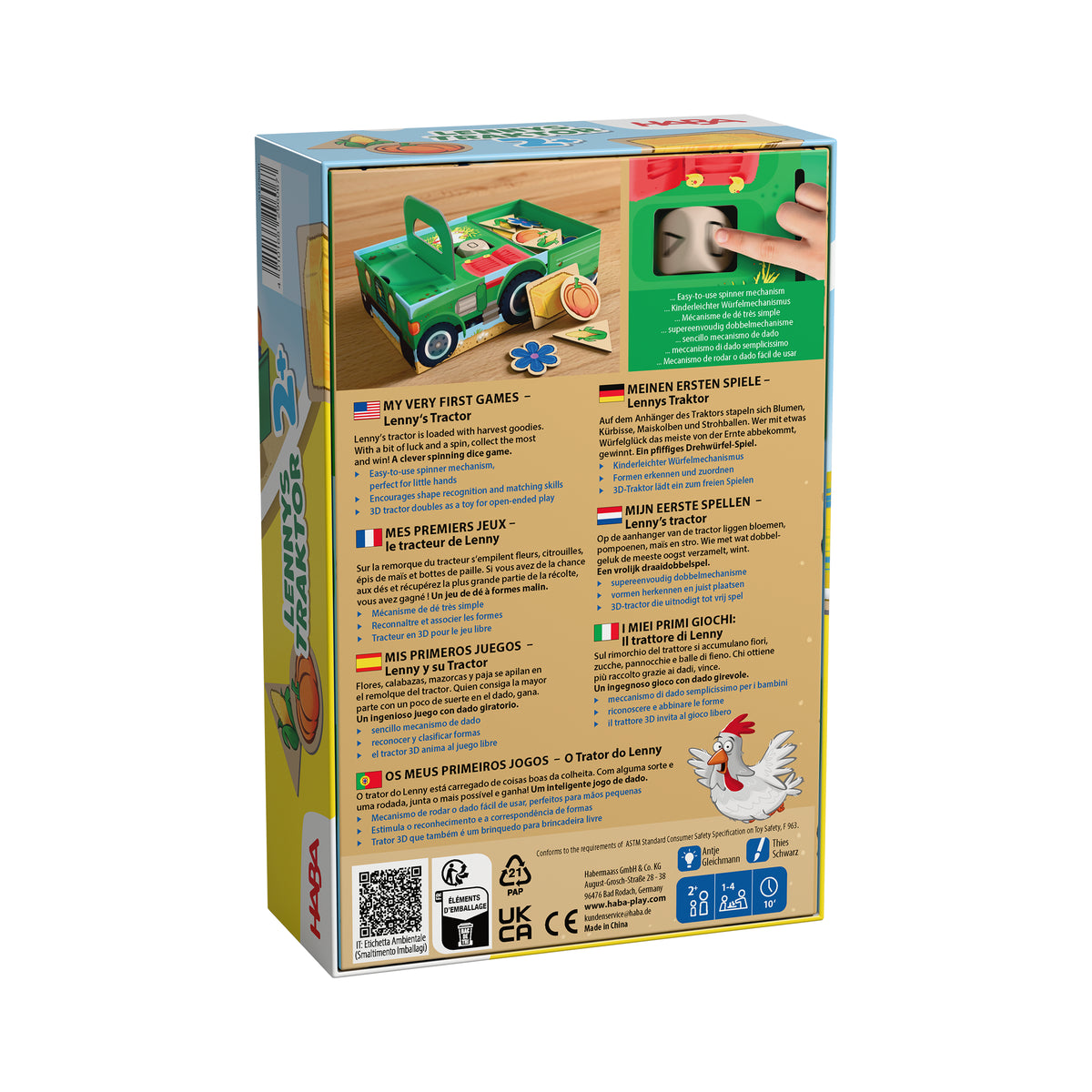 Mijn eerste spellen Lenny's Tractor