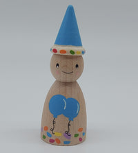 Houten Pegdoll Verjaardag
