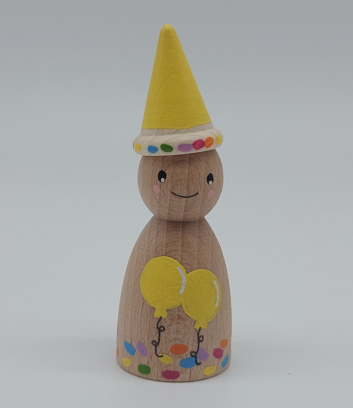 Houten Pegdoll Verjaardag