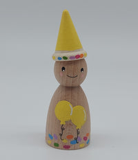 Houten Pegdoll Verjaardag
