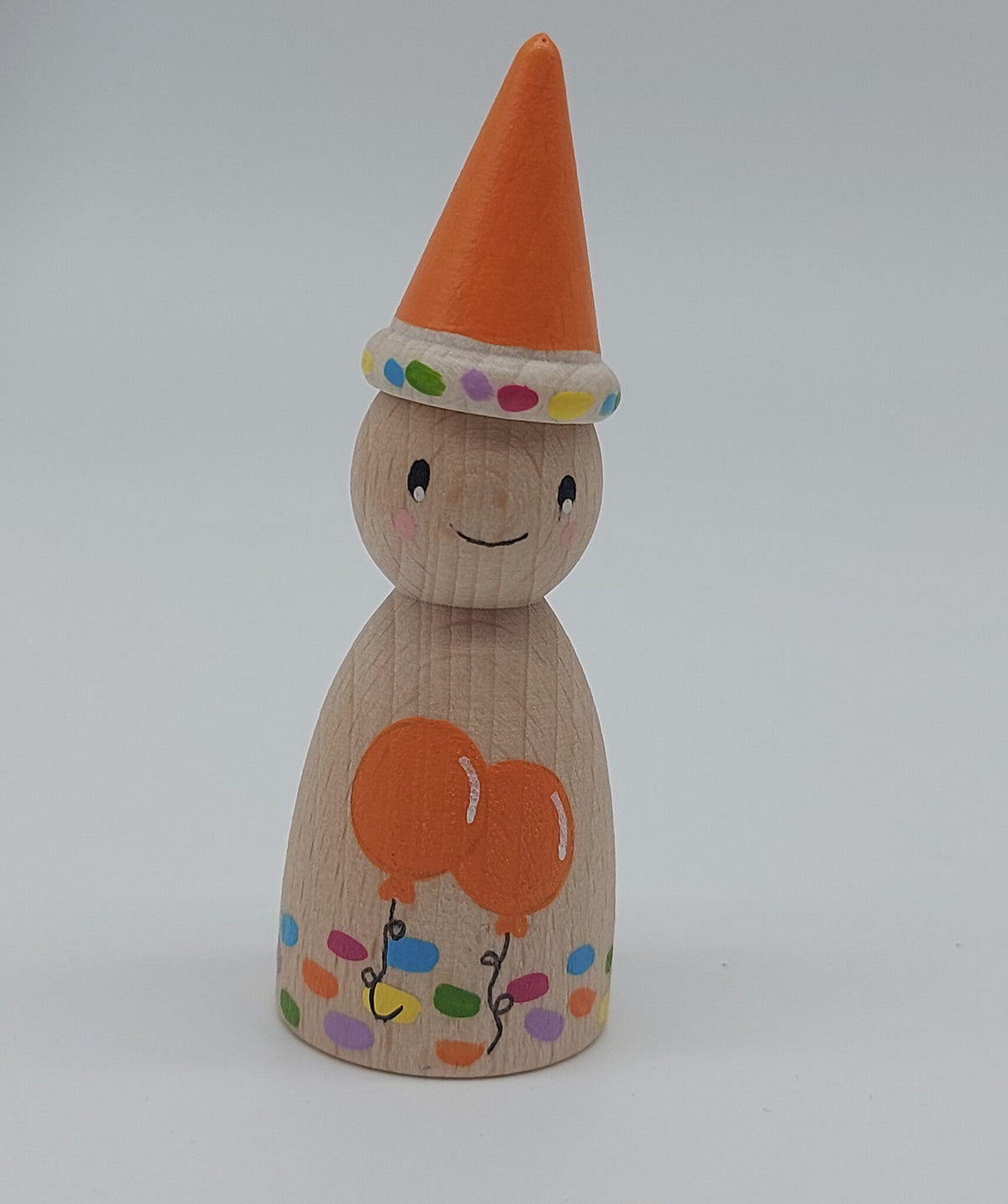 Houten Pegdoll Verjaardag