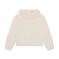 EnFant T-Shirt LS Collar Pearled Ivory