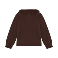EnFant T-Shirt LS Collar Deep Mahogany