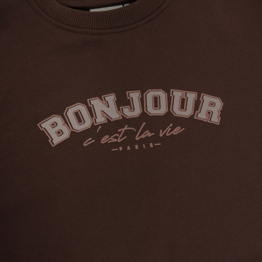 EnFant Sweatshirt Deep Mahogany