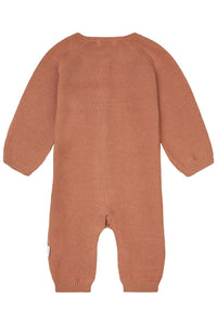 Noppies Unisex Playsuit Monrovia LS Café au Lait