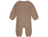 Noppies Unisex Playsuit Monrovia LS Taupe Melange