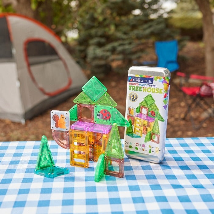 Micro Mags Travel set Treehouse 24 stuks