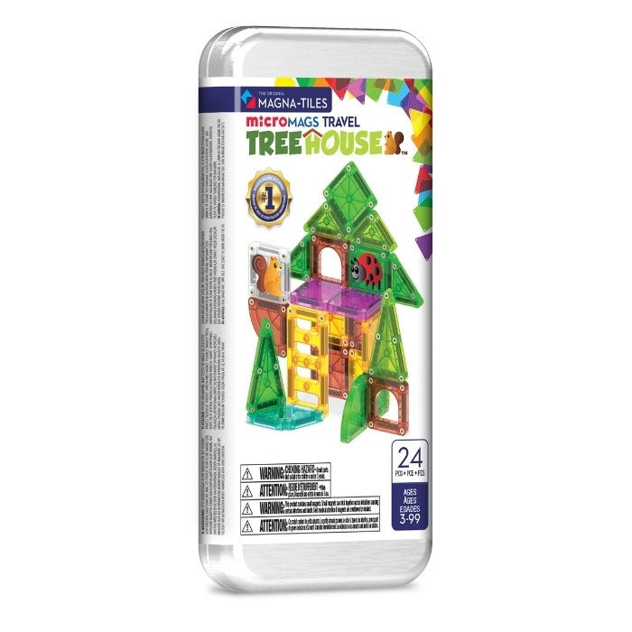 Micro Mags Travel set Treehouse 24 stuks