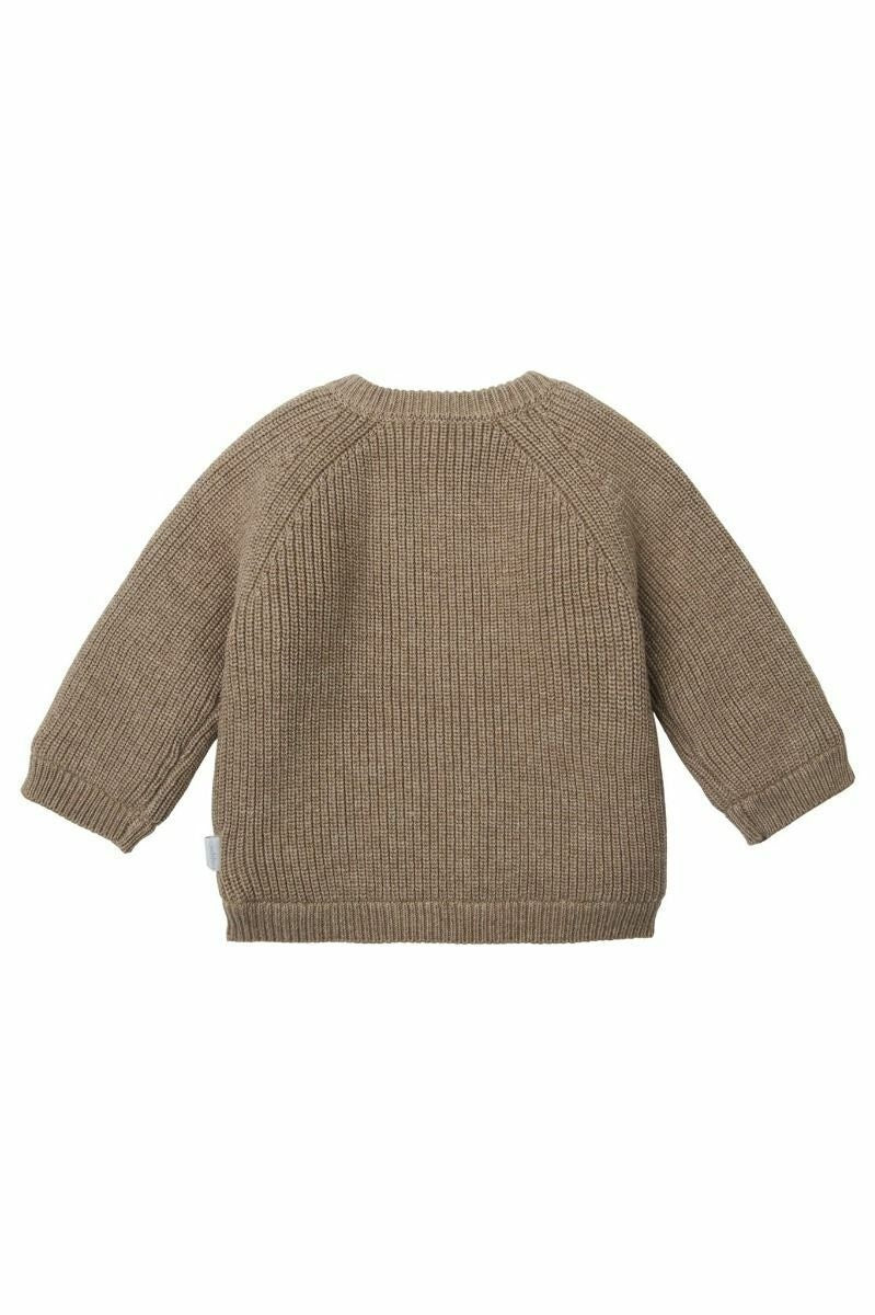 Noppies Unisex Cardigan Nevers Knit Taupe Melange