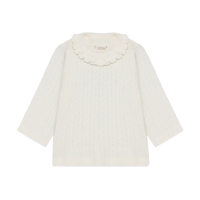 Fixoni Shirt Pointelle Eggnog
