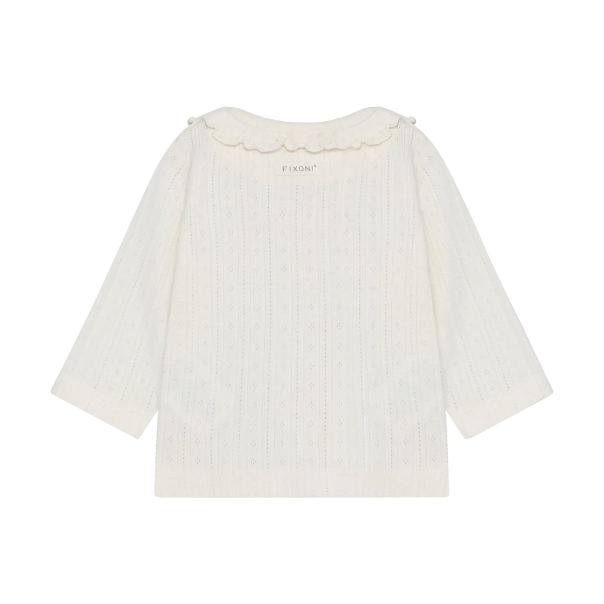 Fixoni Shirt Pointelle Eggnog