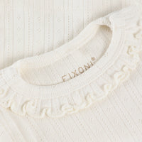 Fixoni Shirt Pointelle Eggnog