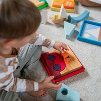 Grimm's Blokken Set Rood