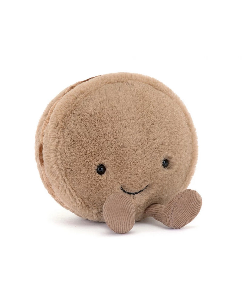 Jellycat Amuseables Mona Macaron (Chocolate)