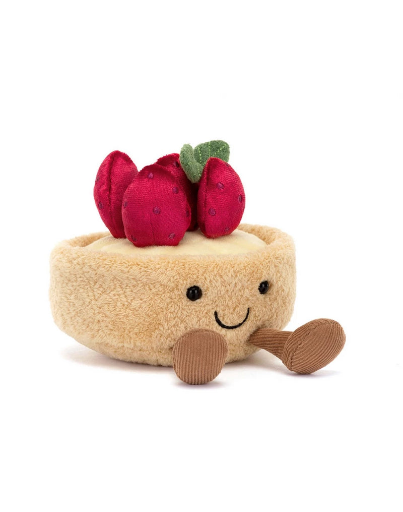 Jellycat Amuseables Fleurette Tarte Aux Fraises