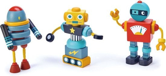 Tender Leaf Toys Robot Construction
