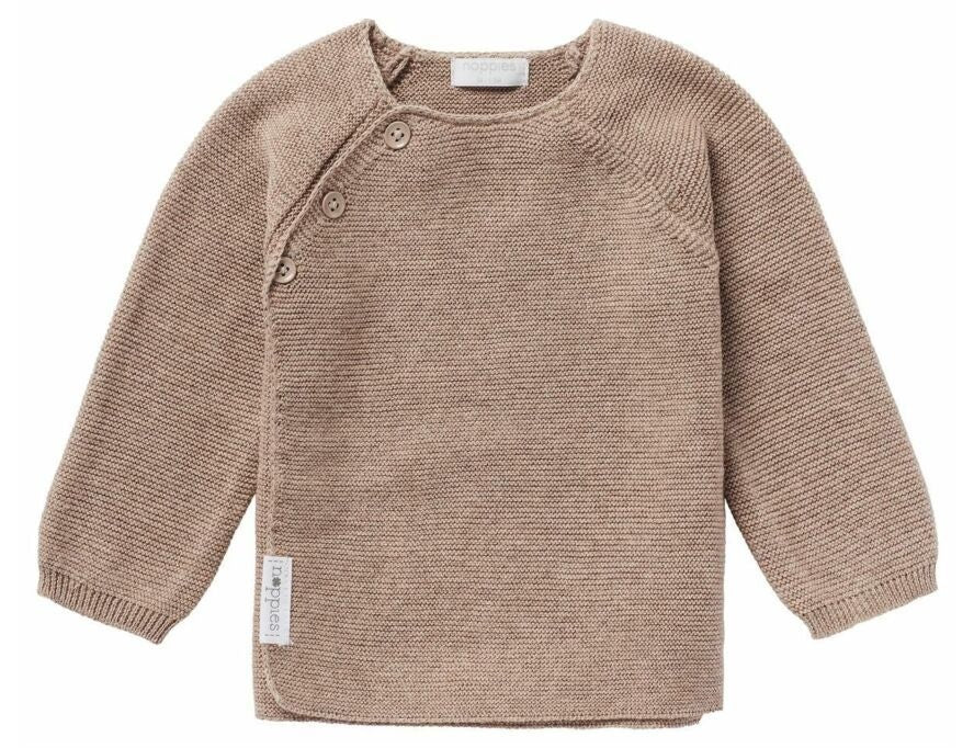 Noppies Cardigan Pino Knit LS Taupe Melange