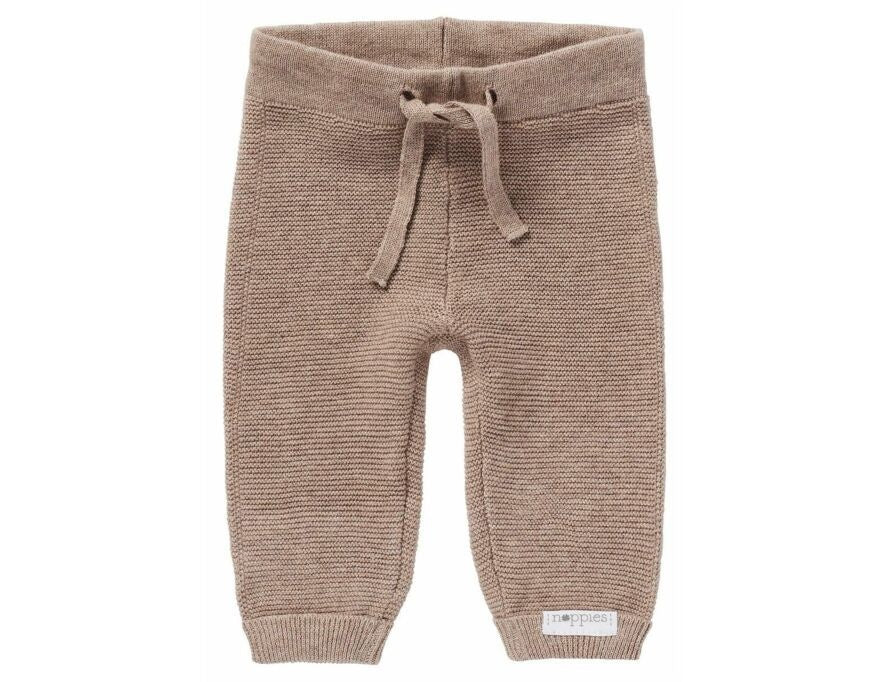 Noppies Broekje Grover Knit Taupe Melange