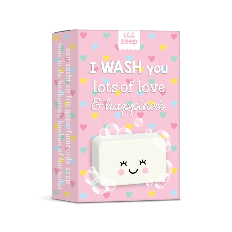 Studio Schatkist Zeep 'I WASH you lots of love & happiness'