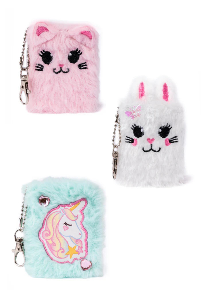Great Pretenders Mini Sleutelhanger Dagboekje | Furry Friends