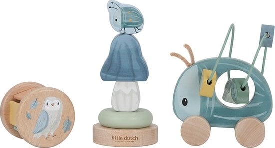 Little Dutch Giftset hout - Forest Friends
