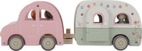 Little Dutch Speelgoed auto met caravan
