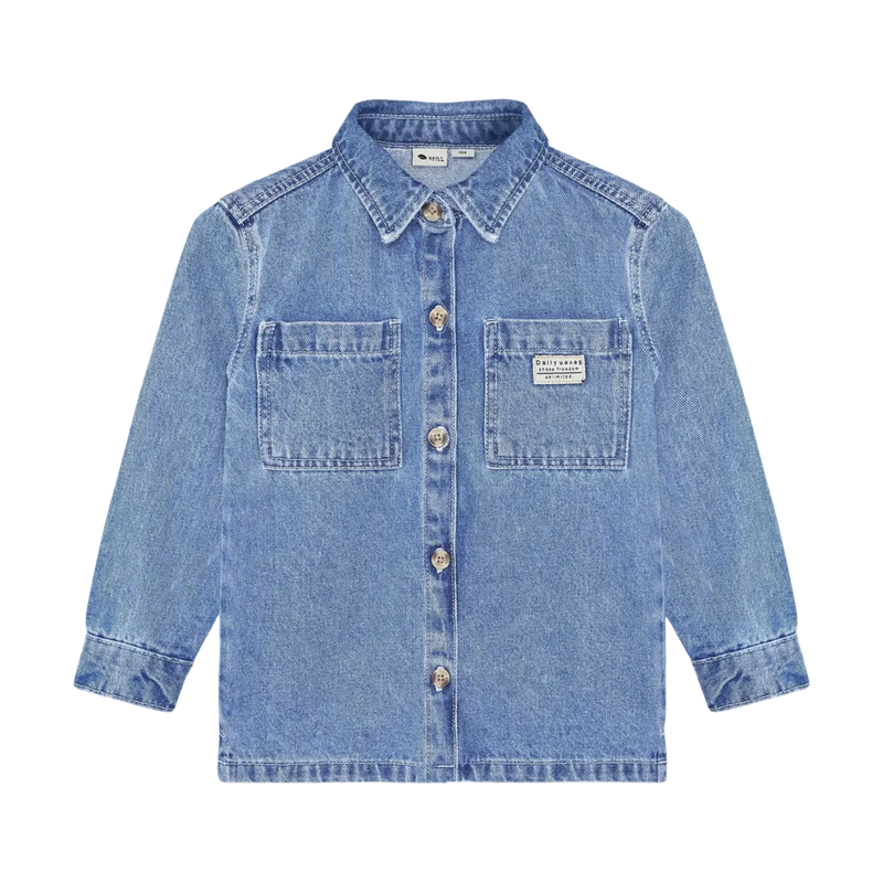 Daily7 Blouse Longsleeve Denim