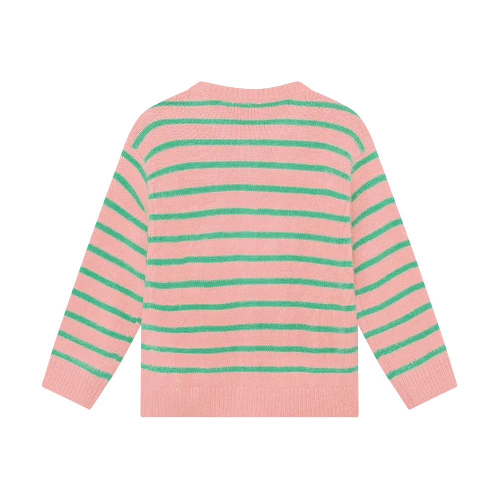Daily7 Vest Striped Cardigan