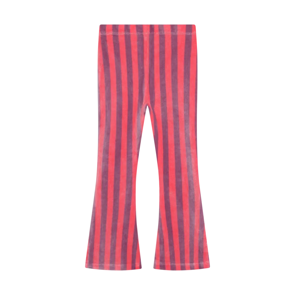 Daily7 Flared Legging Small Stripe - Desert Rose