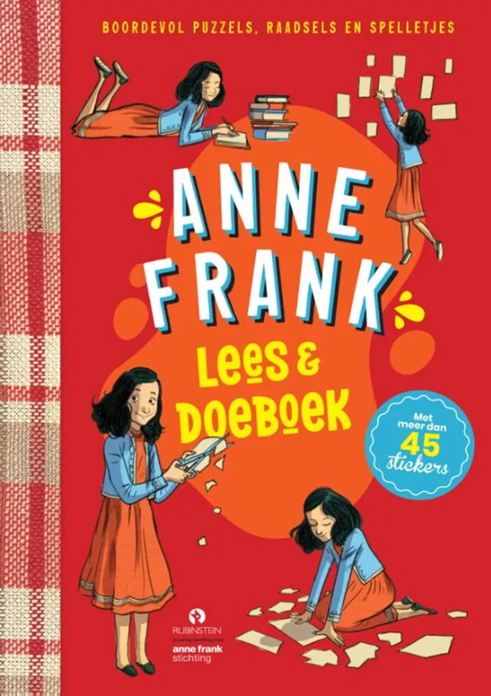 Anne Frank - lees en doeboek