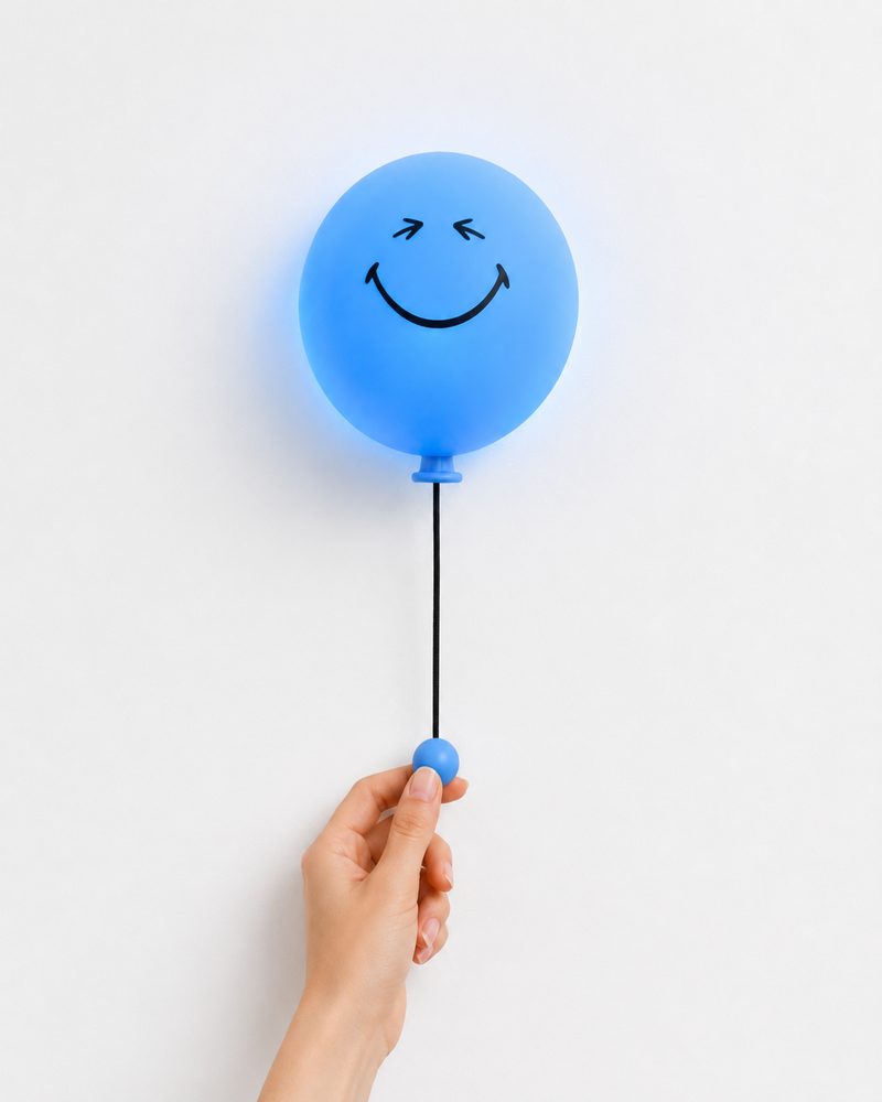 Smiley World Bubbly Light Blue