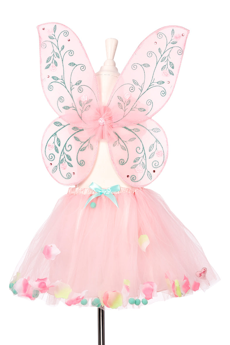 Elody rok + vleugels, roze, verstelbaar
