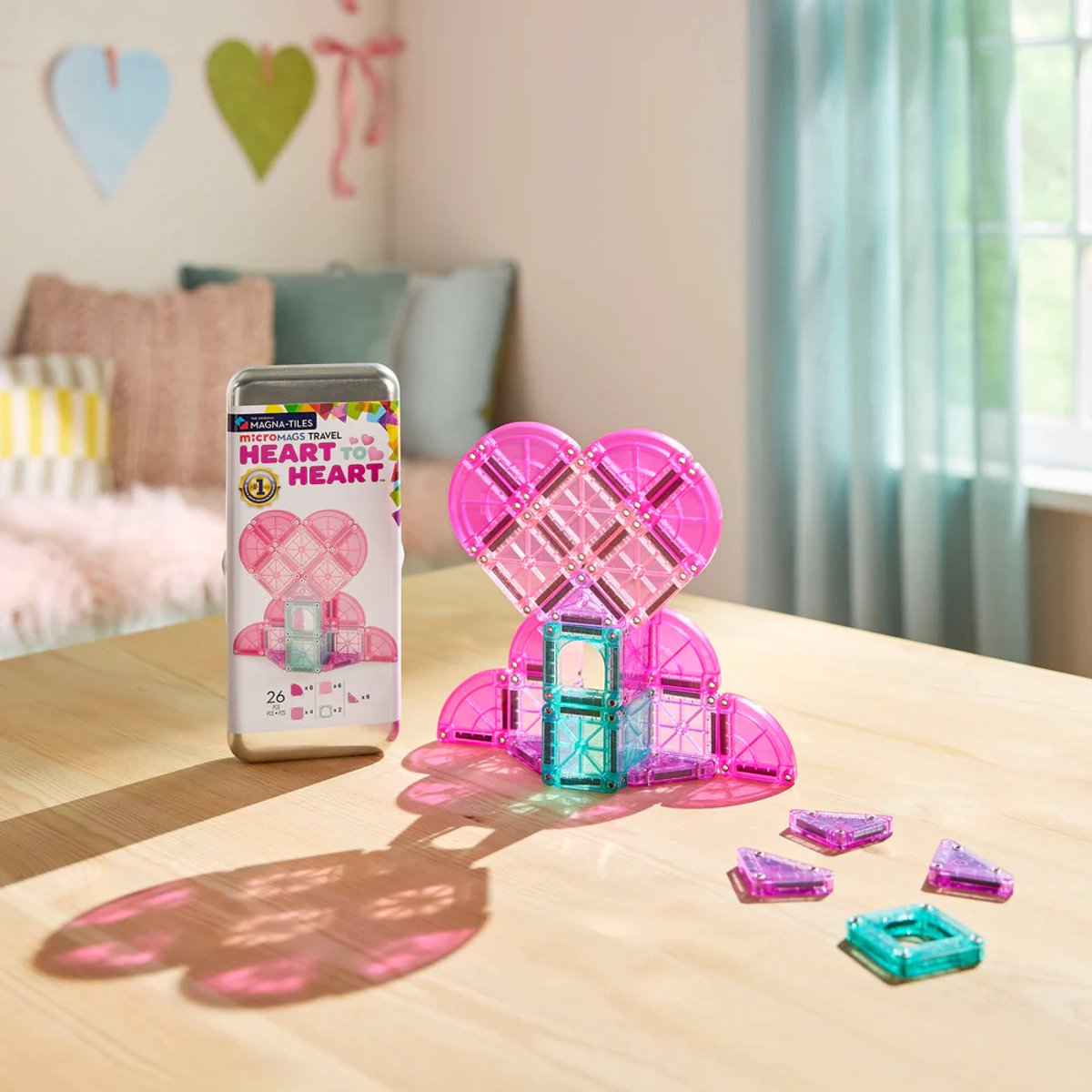 Micro Mags Travel set Heart to Heart 26 stuks