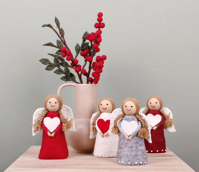 Decoratie Kerstengelen