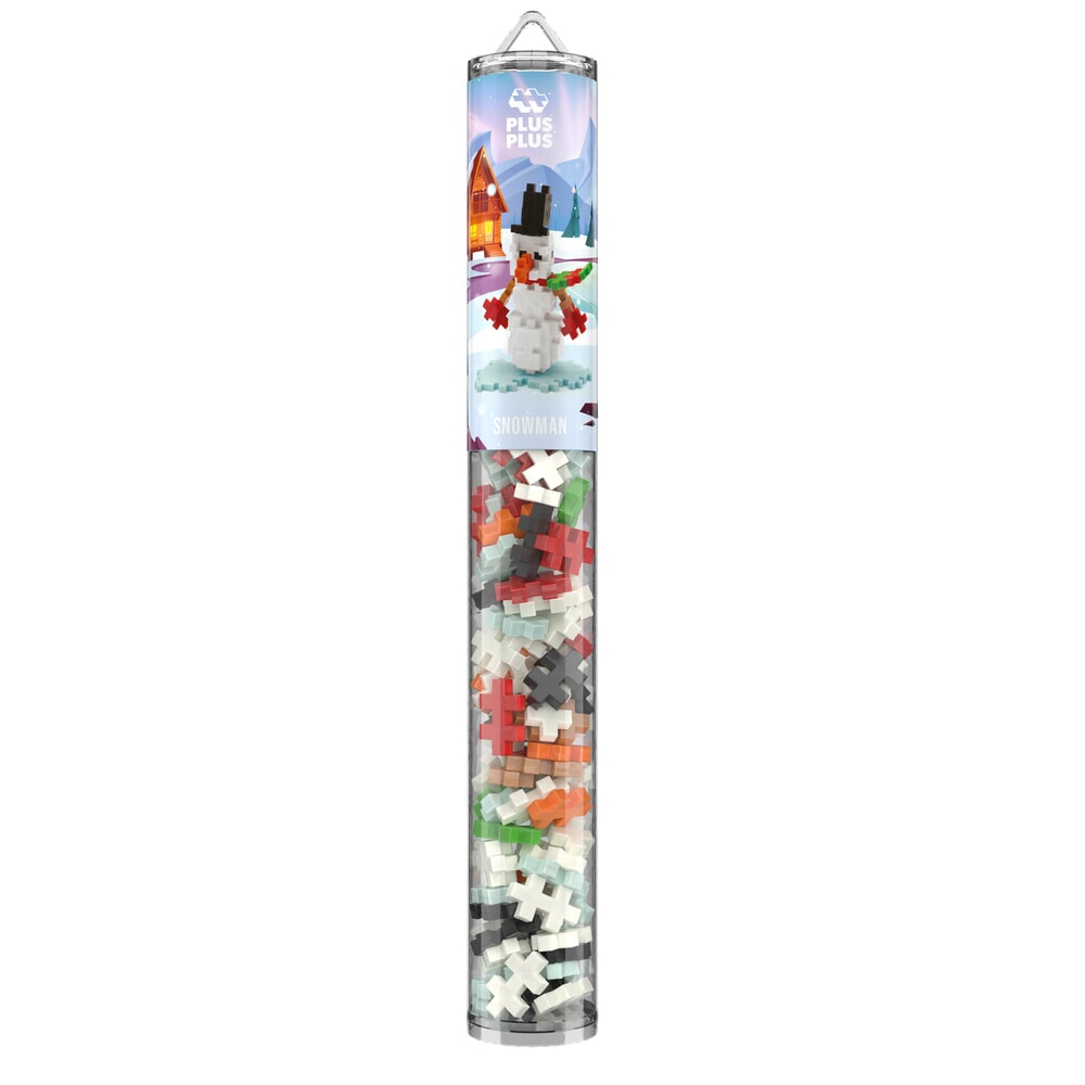 Tube Snowman 100 stuks